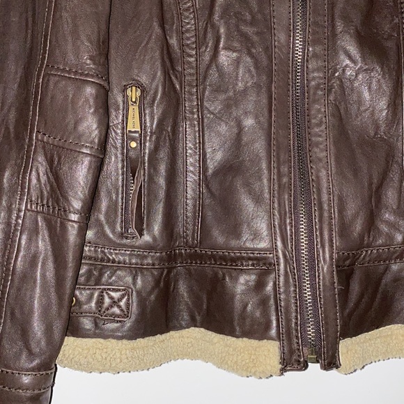 Michael Kors Leather Jacket - Picture 3 of 8